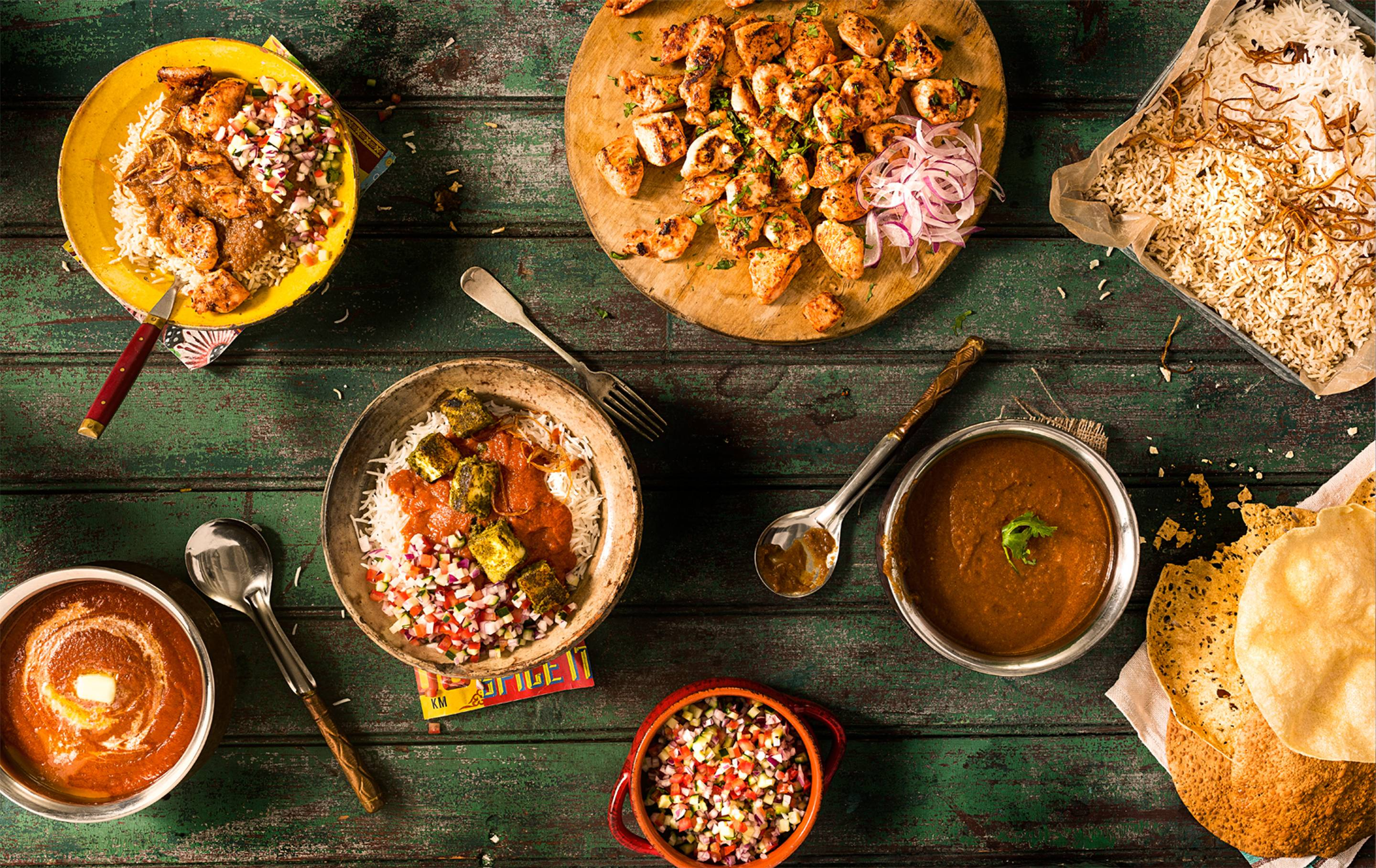 Delicious Indian street food